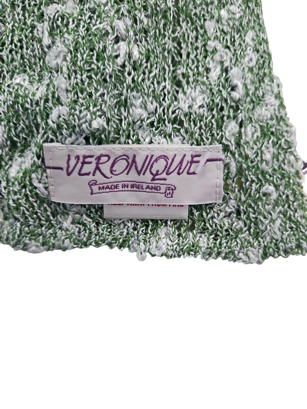 Vtg Veronique Scarf NWT Green